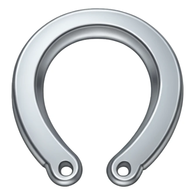 Horse shoe sticker