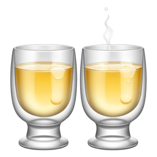 Two Baijiu cups are toasting sticker