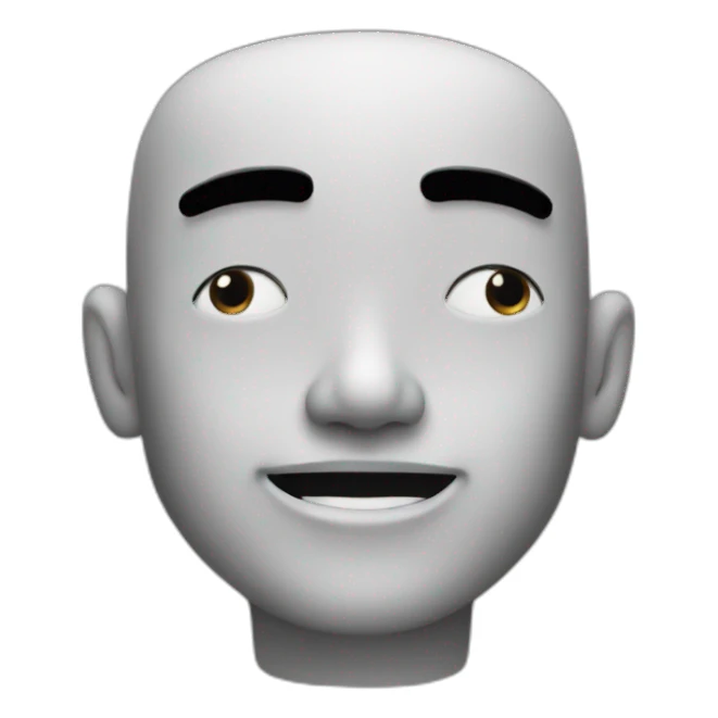 wowow in black lettering sticker