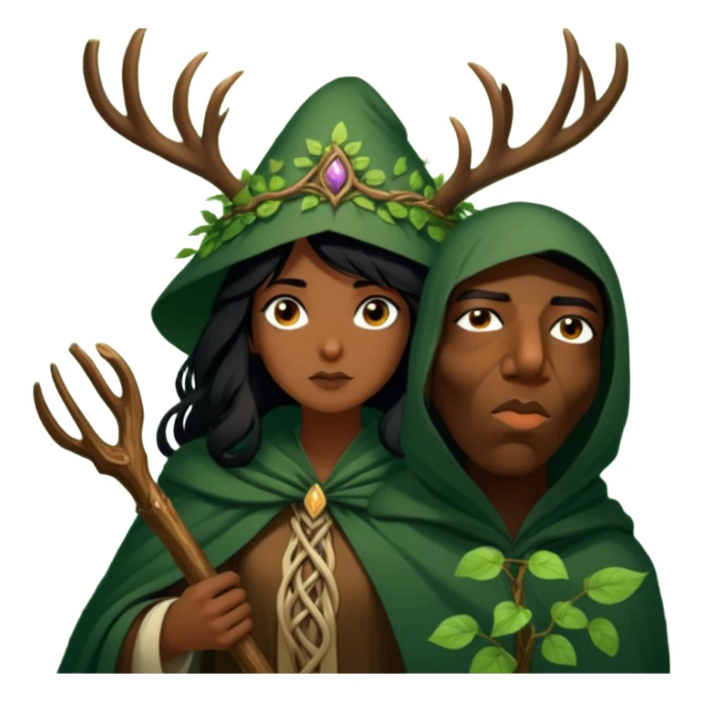 Forest Wizard sticker