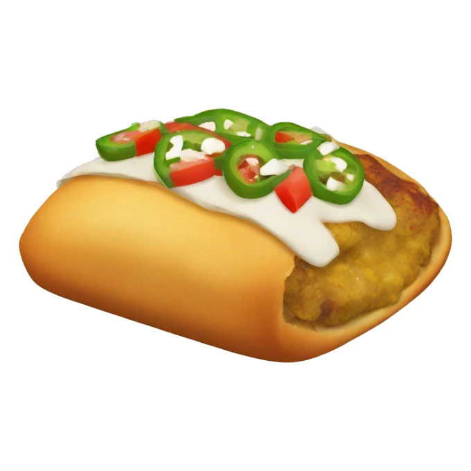 Mexican Molletes food sticker
