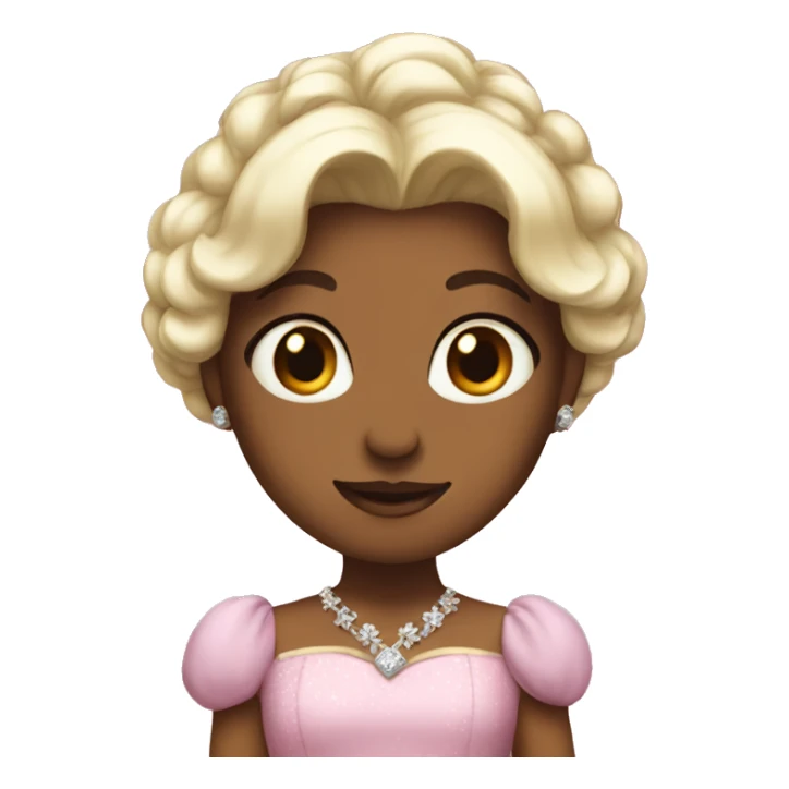 Me wearing a princess dress  sticker