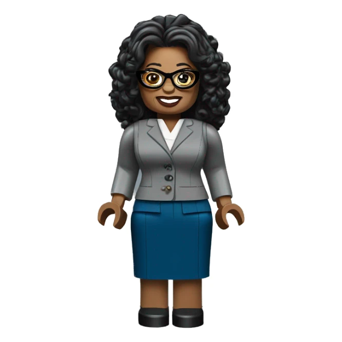 OPRAH WINFREY lego full body sticker