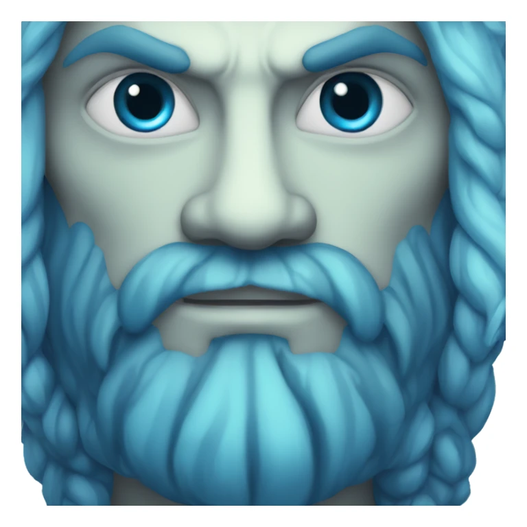 Spectral giant firbolg blue sticker