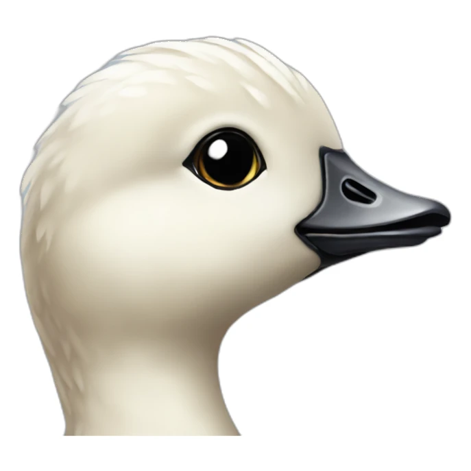 cute baby goose sticker