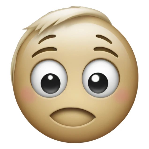 smiley that's rolling eyes and smiling sticker