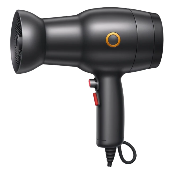 Black Dyson hairdryer  sticker