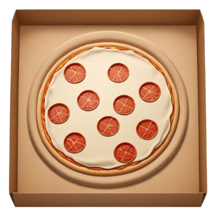 Pizza box is Witten noobini pizza sticker