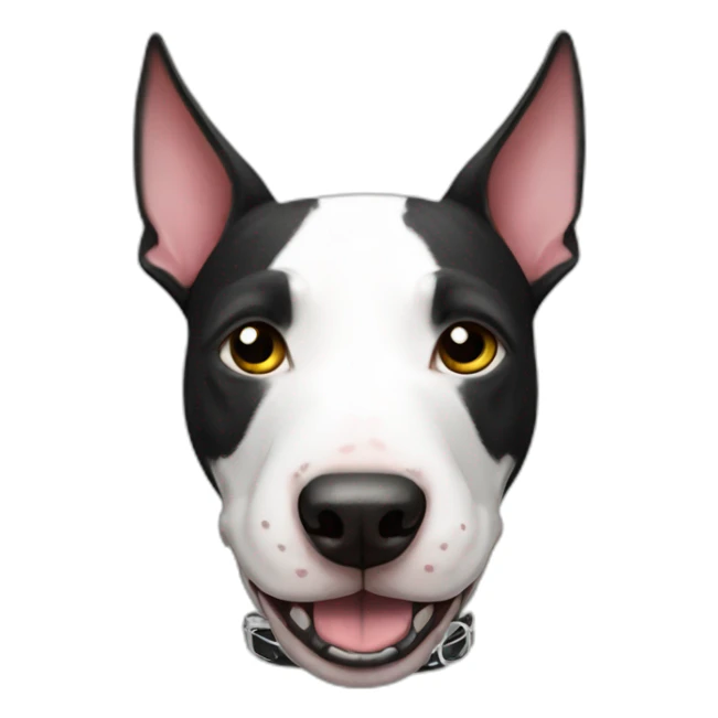 Punk bull terrier sticker