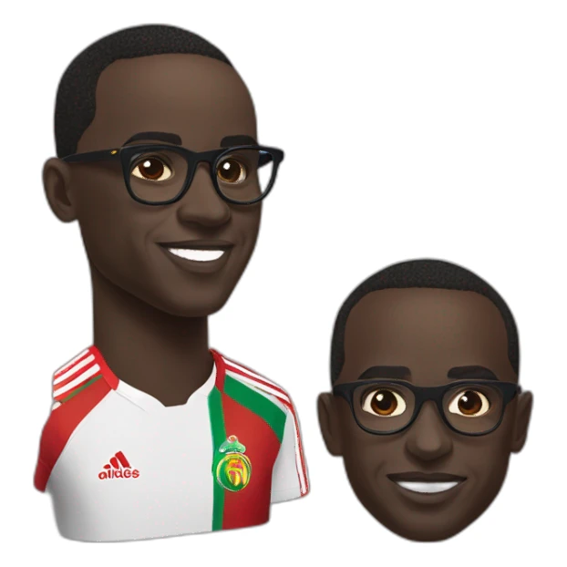 Sadio mané gifle macky sall sticker