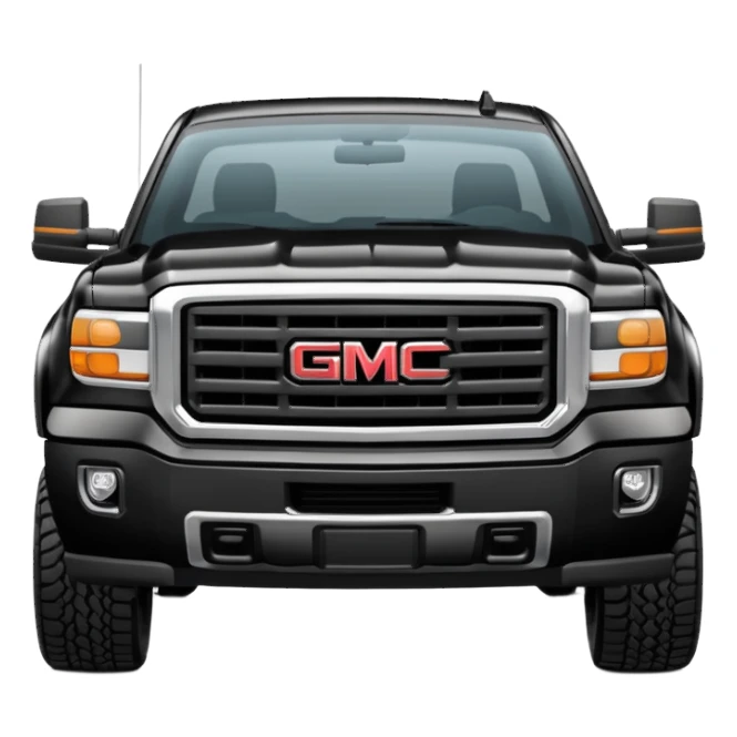GMC sierra 2500hd truck sticker