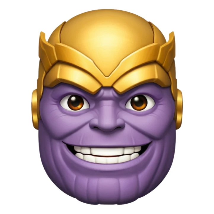 thanos zesty smile sticker