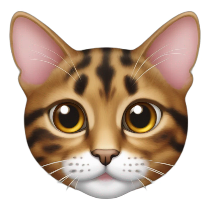 tortoiseshell tabby cat arrows on the eyes sticker