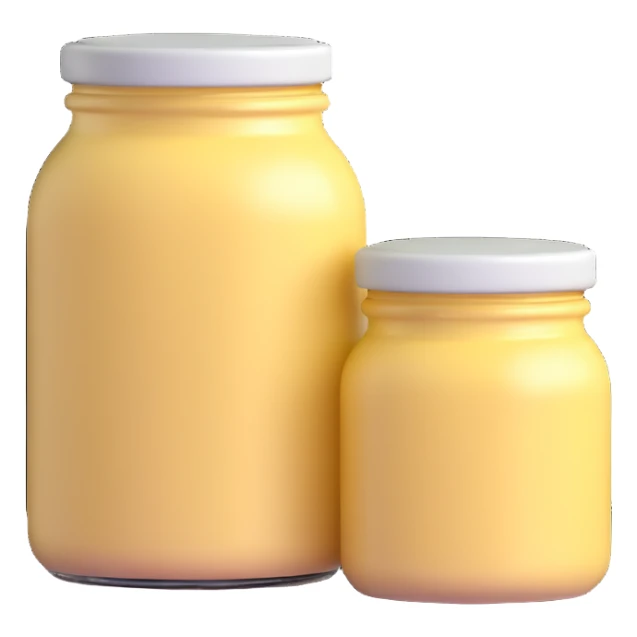 mayonnaise jar sticker