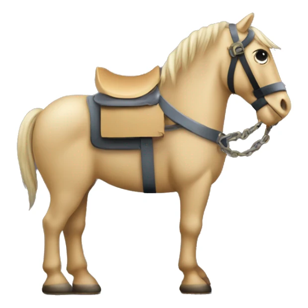 trojan horse, with private equity associates inside sticker