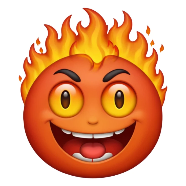 emoji of Hell sticker