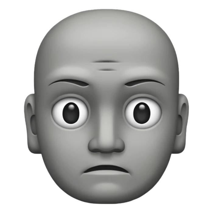 Make this emoji in professional vesion 🗿 sticker