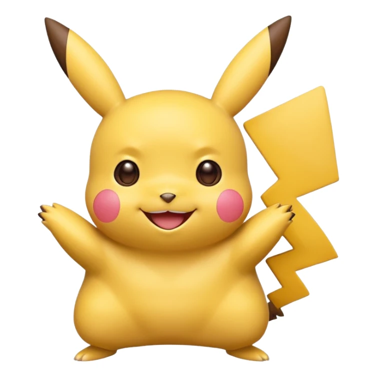 Pikachu emoji sticker
