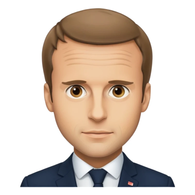 Macron sticker