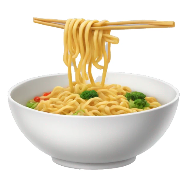 Noodle bowl sticker