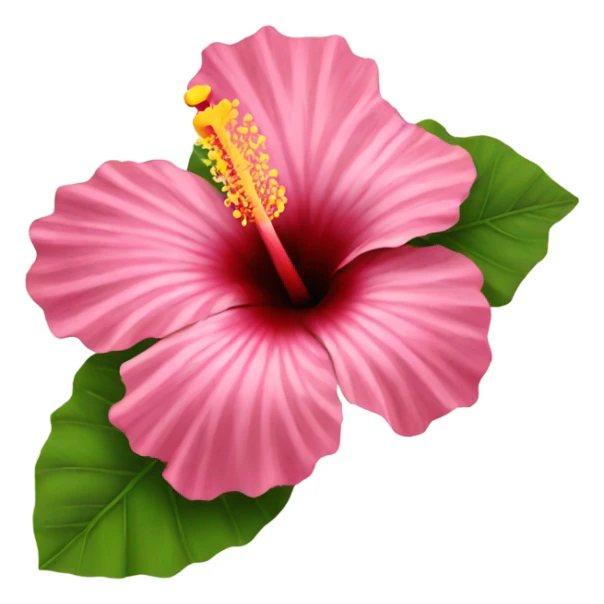 hibiscus flower sticker
