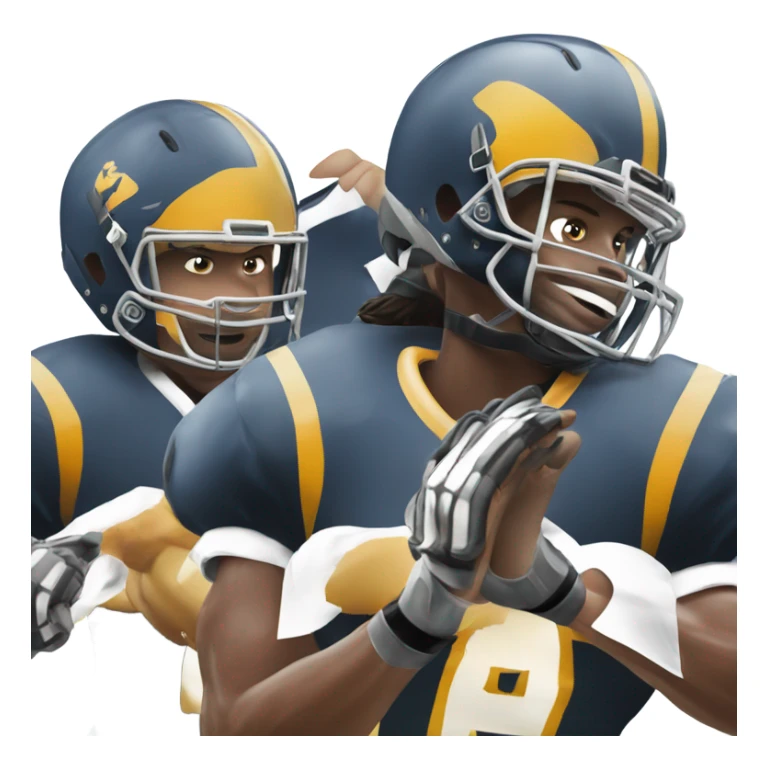 Football players sticker