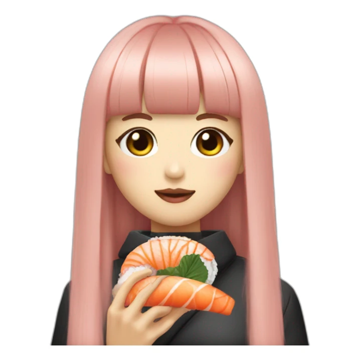 Sushi eat Lalisa Manoban sticker