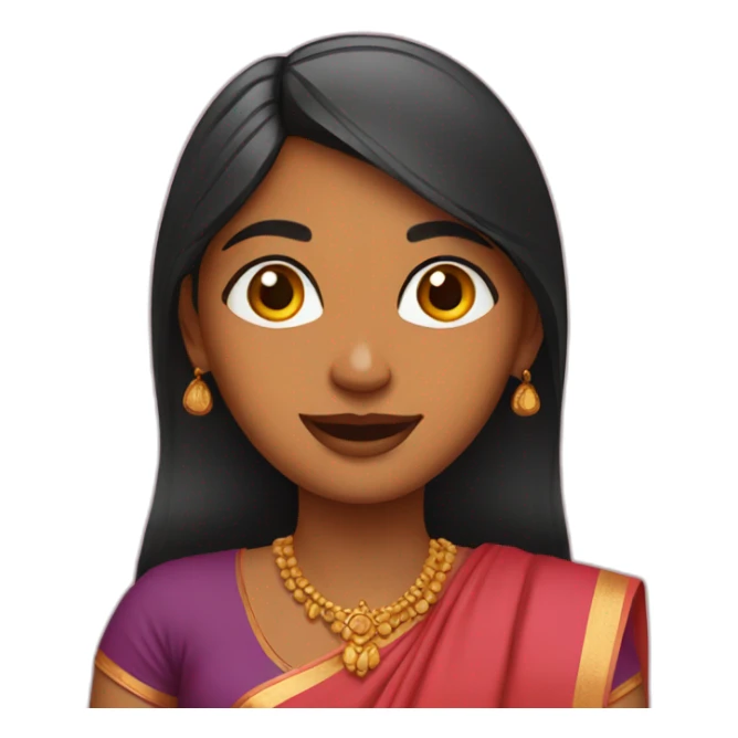 Indian girl from Goa sticker