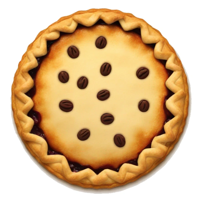 Pie sticker