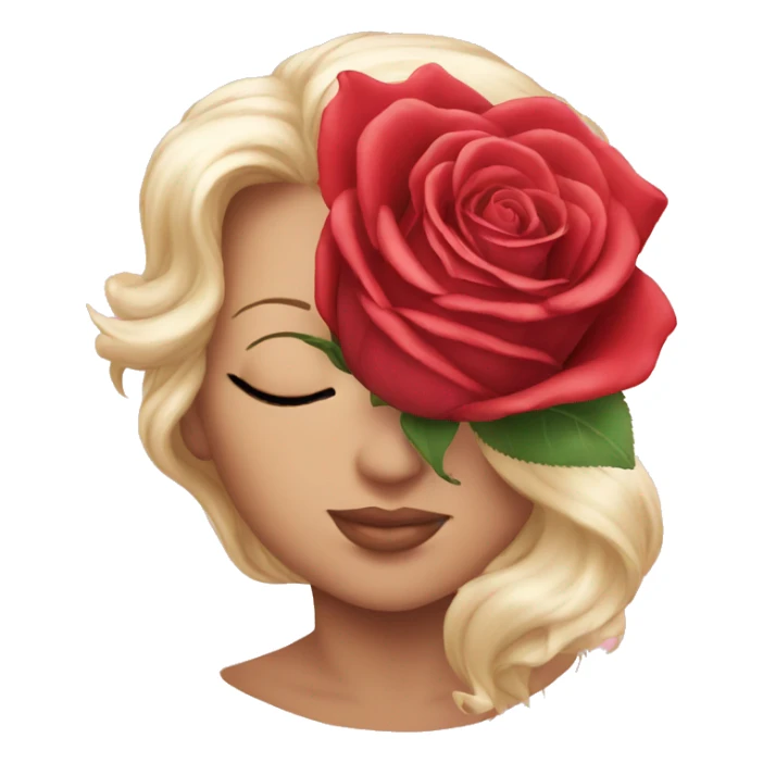 Kiss from a rose sticker