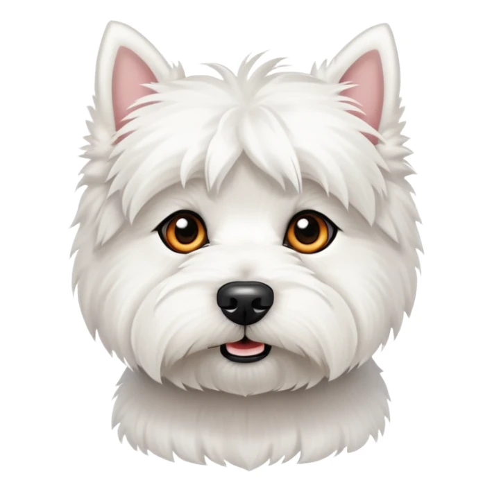 West Highland White Terrier dog sticker