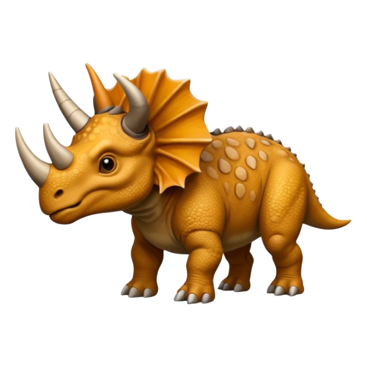 i need some thing like triceratops please more realistic sticker