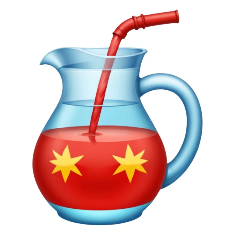 Jarra de agua sabor jamaica sticker