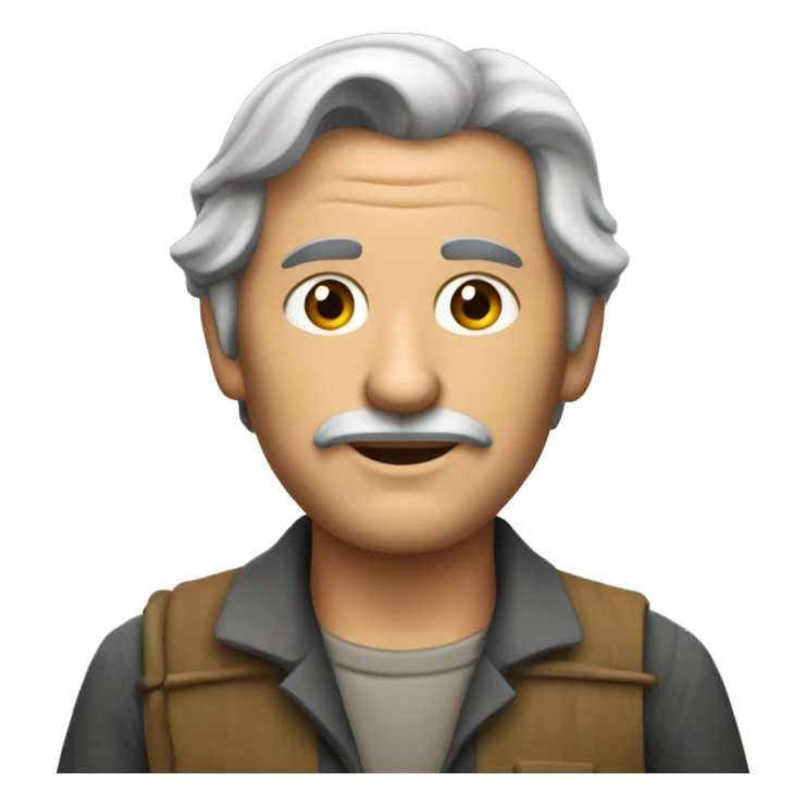 peasant with marxist scikle in his han sticker