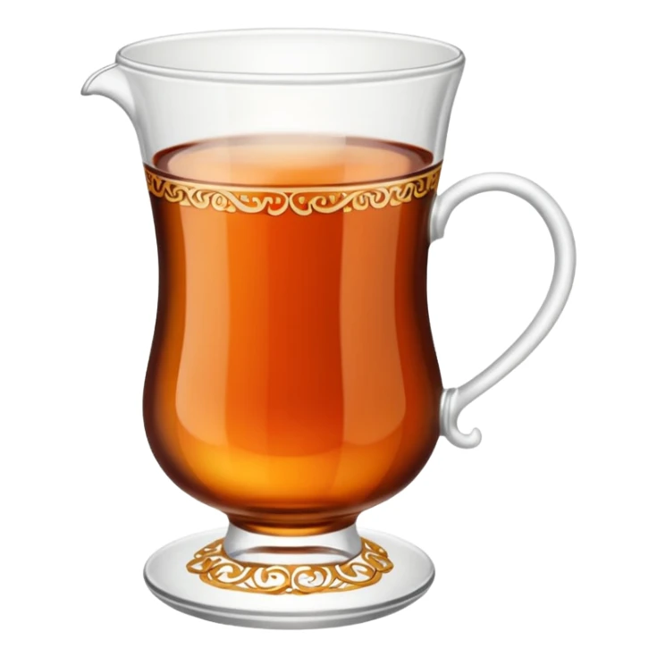 Turkish tea glass  sticker