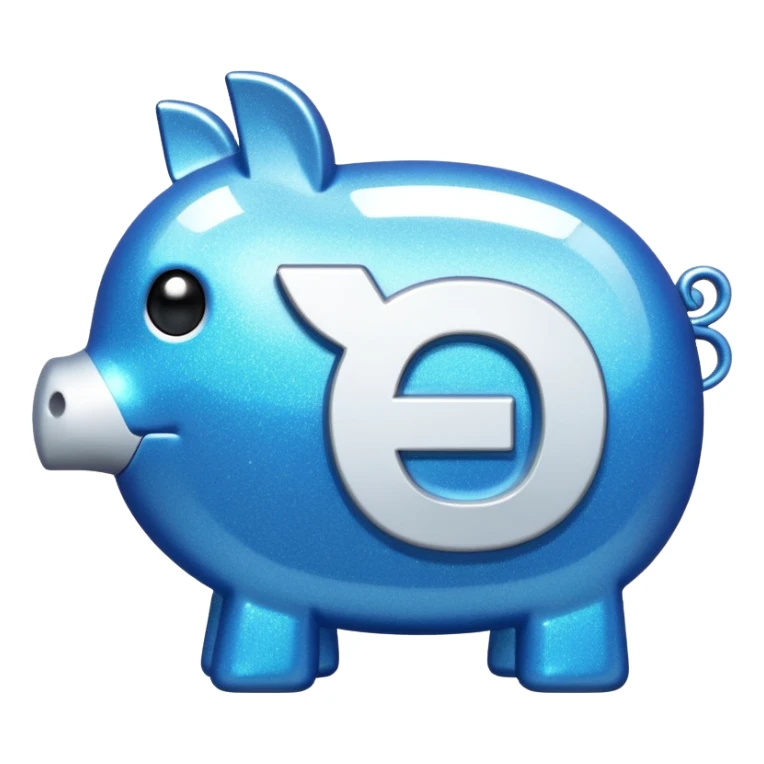 glitter white symbol bank sticker