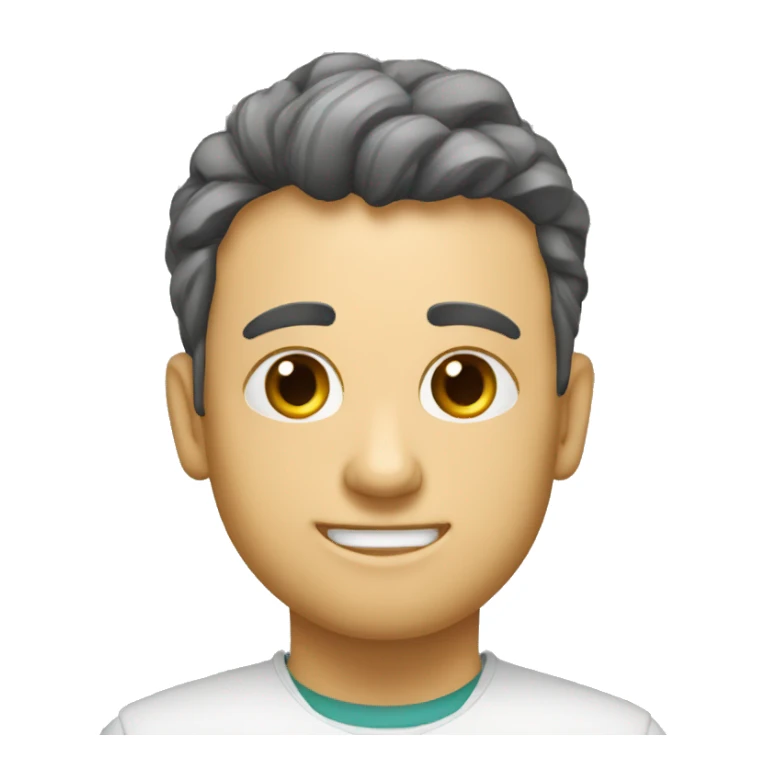 אישה עם שיער שחור קצר  sticker