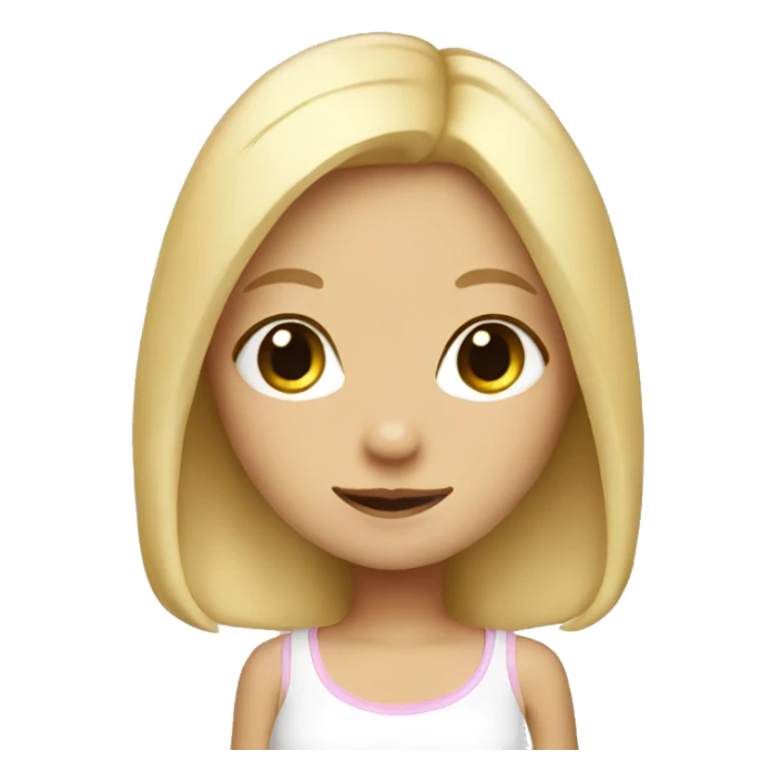 blonde bunny girl sticker