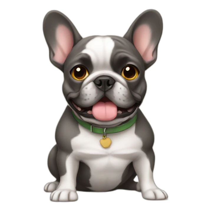 French bulldog teacher sticker