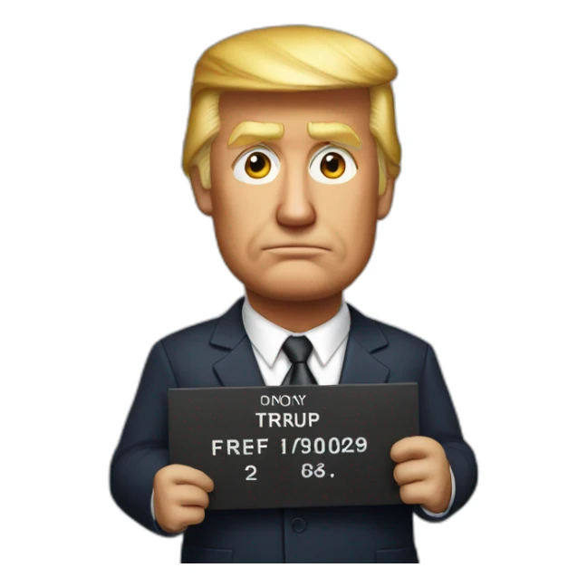 donald-trump-mugshot sticker