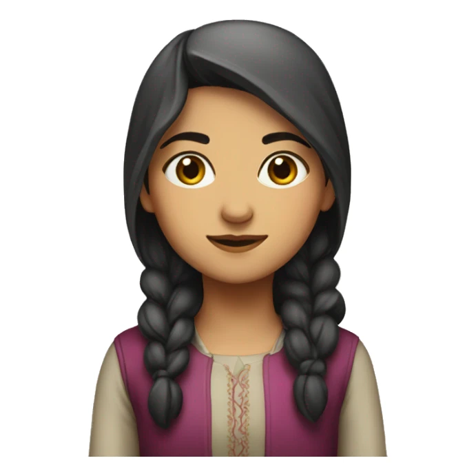 Kurdısh girl sticker