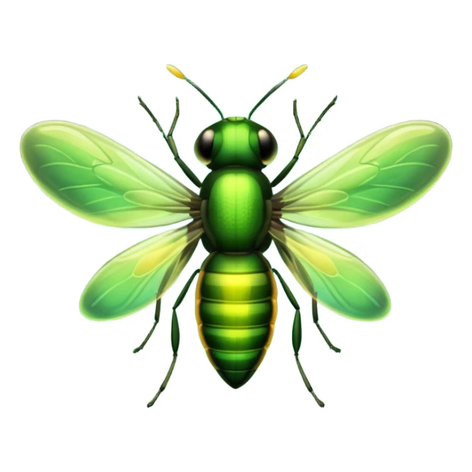 une luciole bien lumineusz sticker