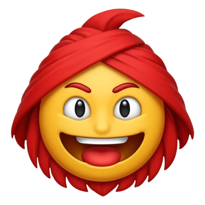 faça emoji clã simbolo brujah sticker