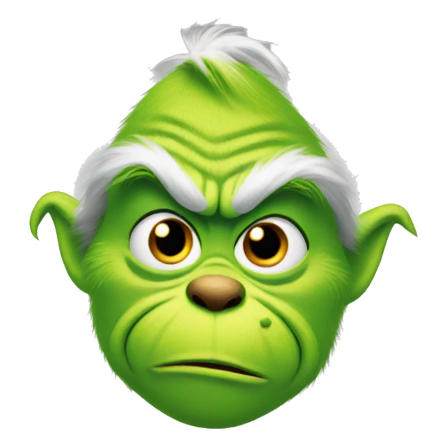 Grinch sticker