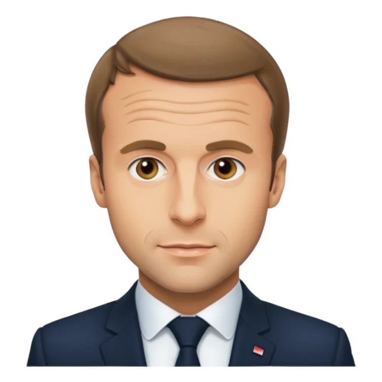 Macron sticker