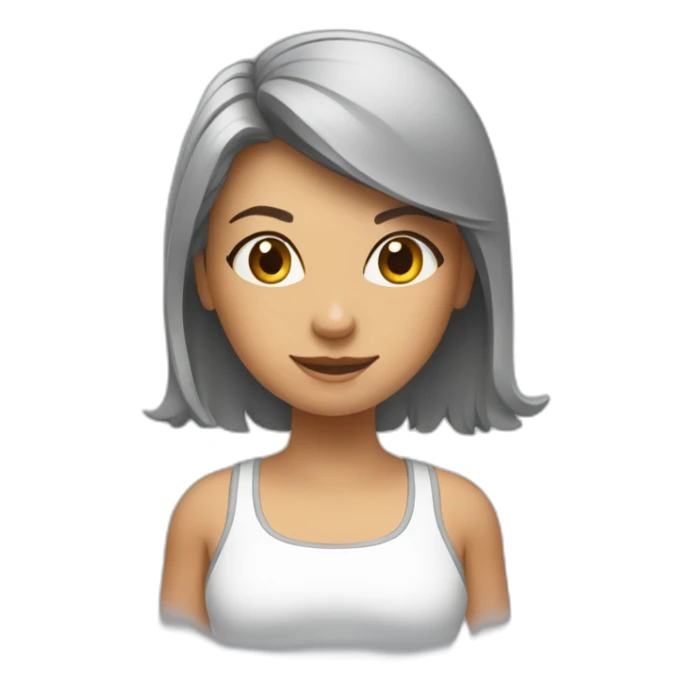 girl booking a crossfit class sticker