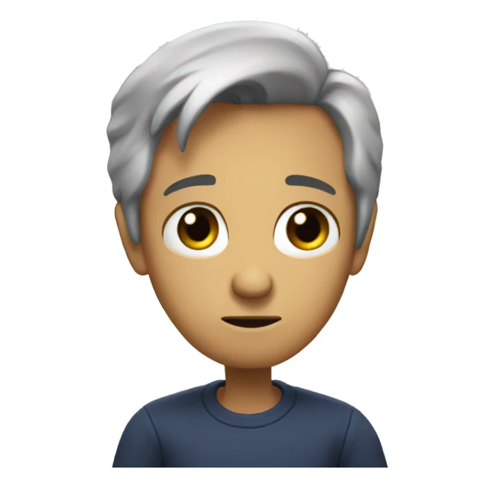 sad sigma classic emoji sticker