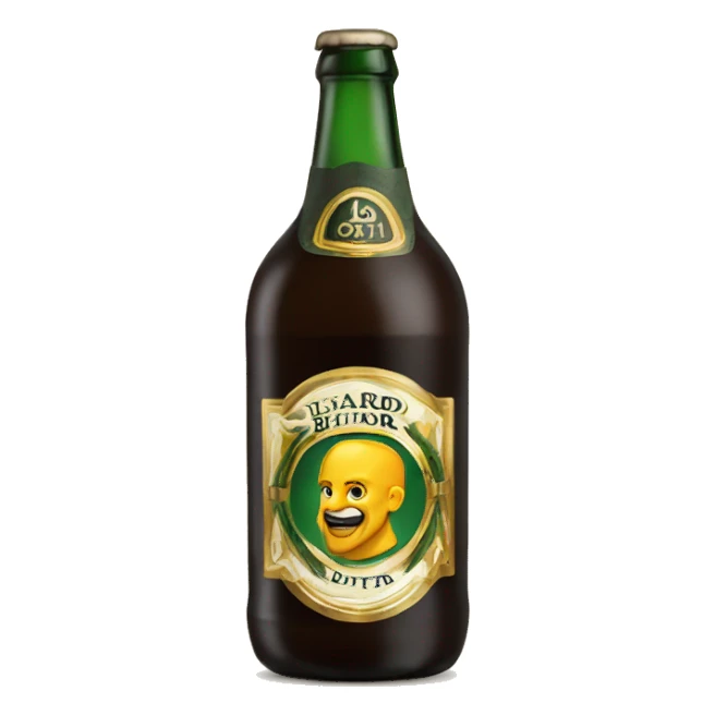 A botul e of luxardo bitter bianco sticker