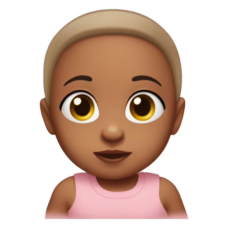 Baby rosa Herz  sticker