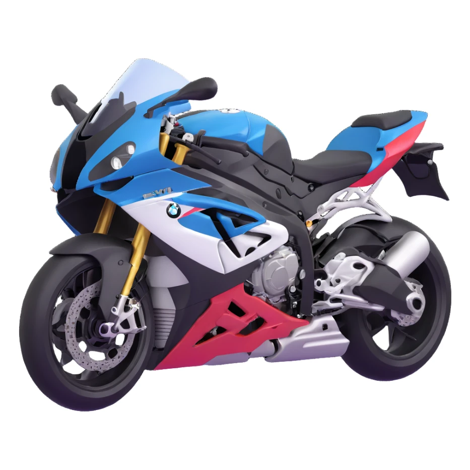 BMW S1000RR superbike sticker